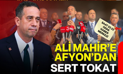 Ali Mahir’e Afyon’dan sert tokat
