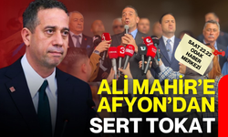 Ali Mahir’e Afyon’dan sert tokat
