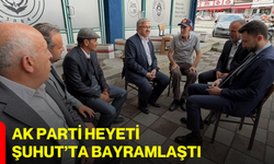 AK Parti Heyeti Şuhut’ta Bayramlaştı