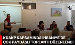 KDAKP Kapsamında İhsaniye’de Çok Paydaşlı Toplantı Düzenlendi