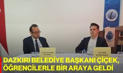 Dazkırı Belediye Başkanı Çiçek, Öğrencilerle Bir Araya Geldi