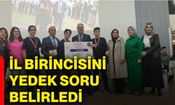 İl birincisini yedek soru belirledi