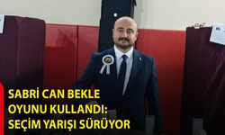 Sabri Can Bekle Oyunu Kullandı: Seçim Yarışı Sürüyor