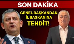 SON DAKİKA...  Genel Başkandan İl Başkanına tehdit...