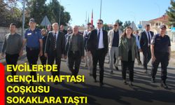 Evciler’de Gençlik Haftası Coşkusu Sokaklara Taştı