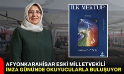Afyonkarahisar eski Milletvekili imza gününde okuyucularla buluşuyor