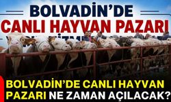 Bolvadin’de canlı hayvan pazarı ne zaman açılacak?