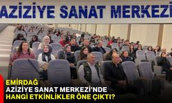 Emirdağ Aziziye Sanat Merkezi’nde hangi etkinlikler öne çıktı?