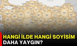Hangi ilde hangi soyisim daha yaygın?