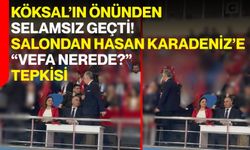 Köksal’ın Önünden Selamsız Geçti! Salondan Hasan Karadeniz’e “Vefa Nerede?” Tepkisi