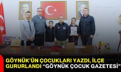 Göynük’ün çocukları yazdı, ilçe gururlandı “Göynük Çocuk Gazetesi”