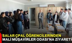 Salar ÇPAL Öğrencilerinden Mali Müşavirler Odası’na Ziyareti