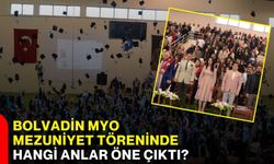 Bolvadin MYO mezuniyet töreninde hangi anlar öne çıktı?