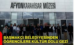 Başmakçı Belediyesinden öğrencilere kültür dolu gezi