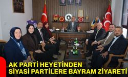 AK Parti Heyetinden Siyasi Partilere Bayram Ziyareti