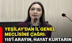 Yeşilay’dan İl Genel Meclisine çağrı: 115’i arayın, hayat kurtarın
