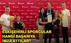 Eskişehirli sporcular hangi başarıya imza attılar?