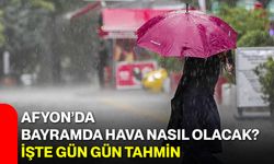 Afyon’da Bayramda Hava Nasıl Olacak? İşte Gün Gün Tahmin