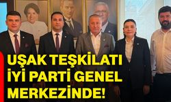 Uşak Teşkilatı İYİ Parti genel merkezinde