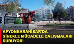Afyonkarahisar’da sinekle mücadele çalışmaları sürüyor