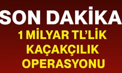 1 milyar TL’lik kaçakçılık operasyonu: 28 gözaltı