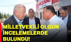 Milletvekili Olgun incelemelerde bulundu!