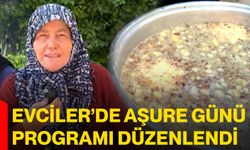 Evciler’de Aşure Günü programı düzenlendi