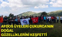 AFDOS üyeleri Çukurca’nın doğal güzelliklerini keşfetti