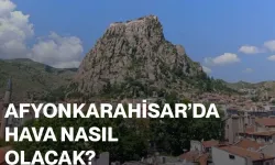 Afyonkarahisar'da hafta sonu yağış alarmı: Sıcaklıklar düşüyor