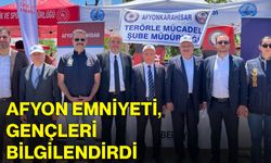 Afyon Emniyeti, gençleri bilgilendirdi
