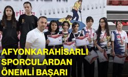 Afyonkarahisarlı sporculardan önemli başarı