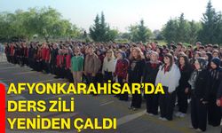 Afyonkarahisar’da ders zili yeniden çaldı