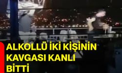 Alkollü iki kişinin kavgası kanlı bitti