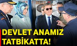 Devlet Anamız tatbikatta!
