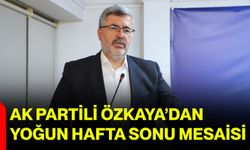 AK Partili Özkaya’dan yoğun hafta sonu mesaisi