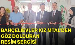 Bahçelievler Kız MTAL’den göz dolduran resim sergisi