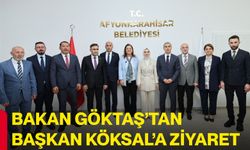 Bakan Göktaş’tan Başkan Köksal’a ziyaret