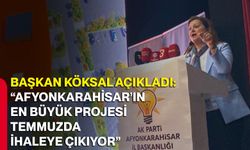 Başkan Köksal açıkladı: “Afyonkarahisar’ın en büyük projesi temmuzda ihaleye çıkıyor”