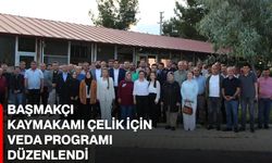 Başmakçı Kaymakamı Çelik için veda programı düzenlendi