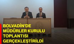 Bolvadin’de müdürler kurulu toplantısı gerçekleştirildi