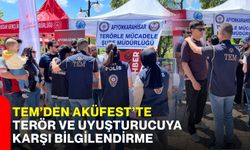 TEM’den AKÜFEST’te terör ve uyuşturucuya karşı bilgilendirme
