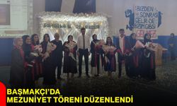 Başmakçı’da mezuniyet töreni düzenlendi