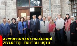 Afyon’da sanatın ahengi ziyaretçilerle buluştu