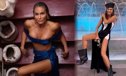 "Bikini izi sevmem" diyen Eda Taşpınar'ın güneşlenirken verdiği poz olay oldu!