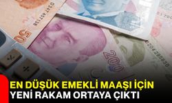 En düşük emekli maaşı için yeni rakam ortaya çıktı