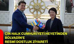Çin Halk Cumhuriyeti Heyetinden Bolvadin’e Resmi Dostluk Ziyareti