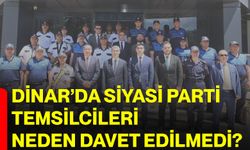Dinar’da siyasi parti temsilcileri neden davet edilmedi?