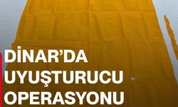 Dinar’da uyuşturucu operasyonu