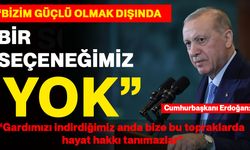 Cumhurbaşkanı Erdoğan: “Bizim Güçlü Olmak Dışında Bir Seçeneğimiz Yok”