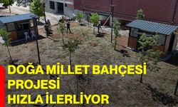 Doğa Millet Bahçesi projesi hızla ilerliyor